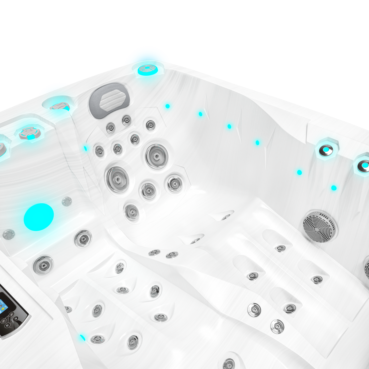 market-spas-twin-spa-2-places-white-marble-allong-plug-play image 4