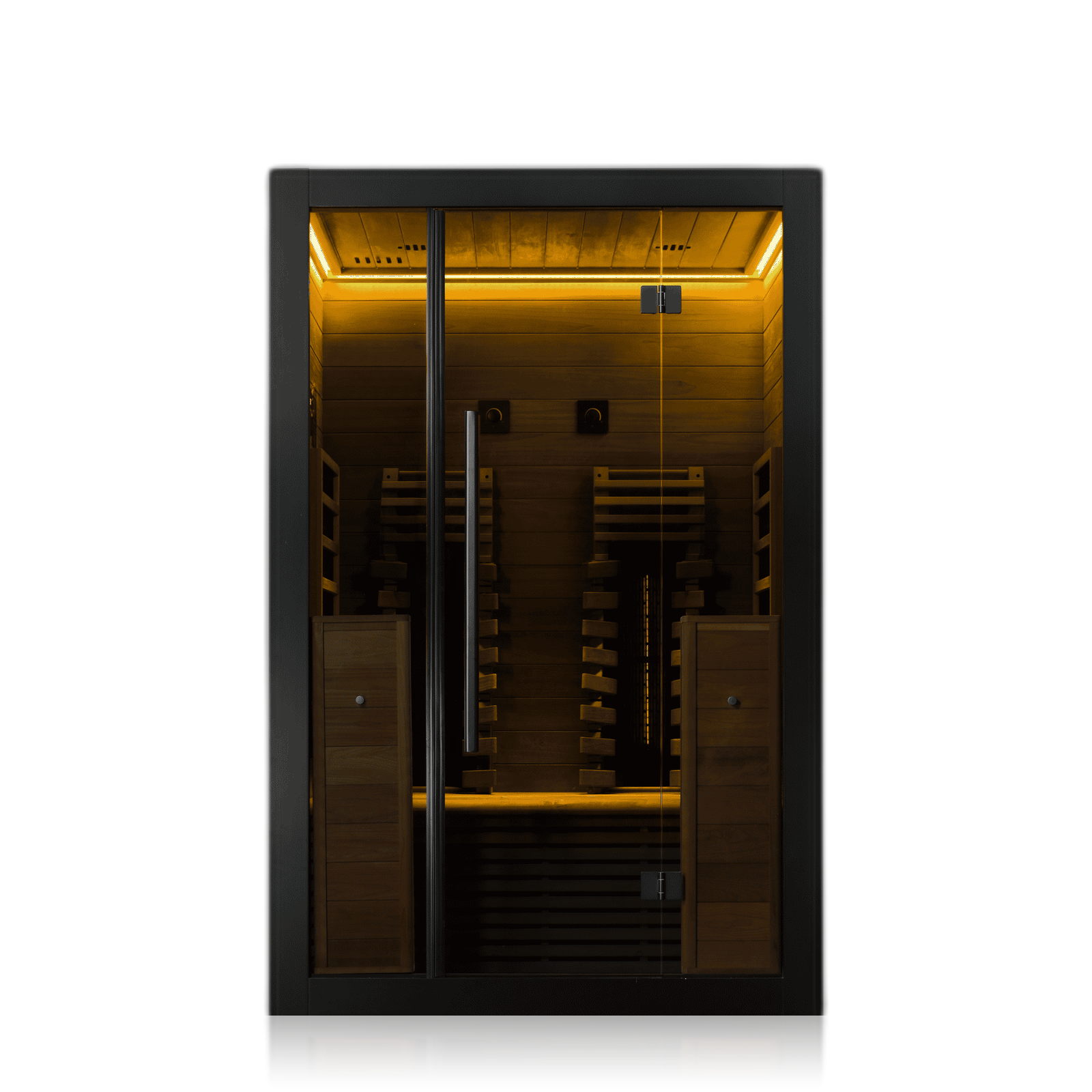 market-spas-nodo-infrared-130-sauna-infrarouge-2-places-carbone image 1