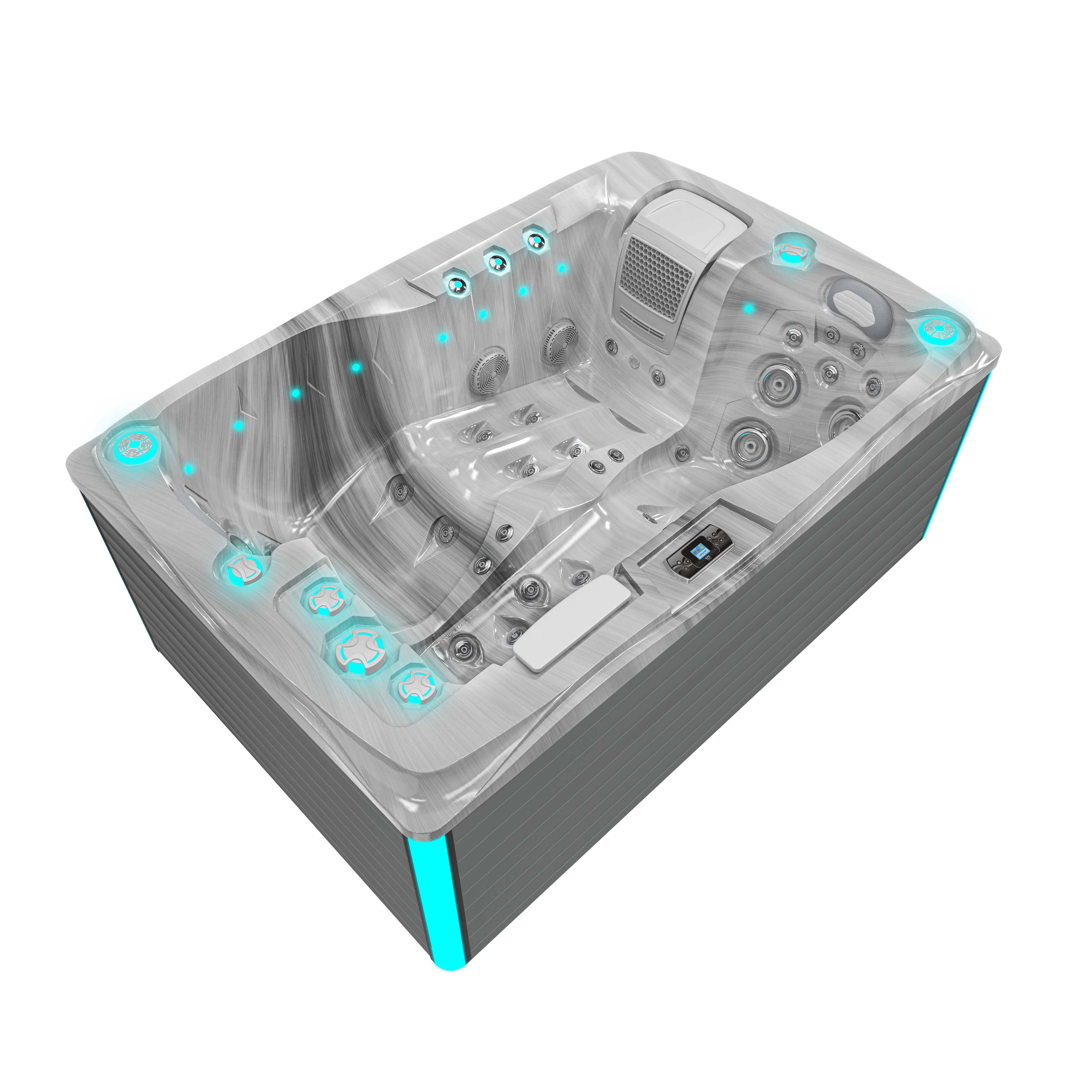 market-spas-twin-plug-play-spa-2-places-odyssey-compact image 5