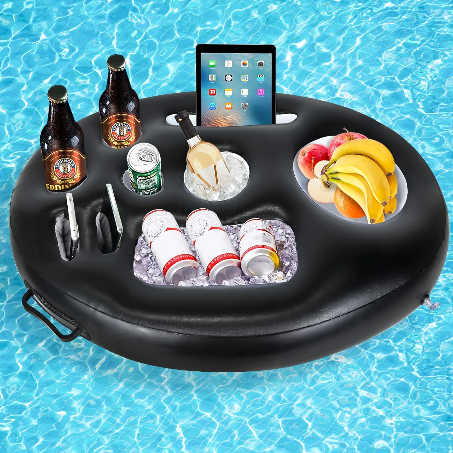 coco-spa-accessoires-bar-flottant-noir-stable image 3